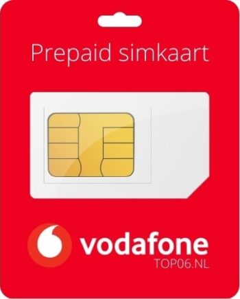 Vodafone SIM-kaart – 2 GB Data