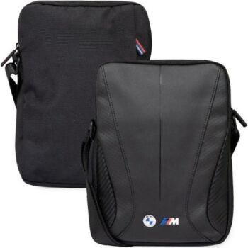 BMW M-Line Universele Tablettas (10") Carbon and Leather - Zwart